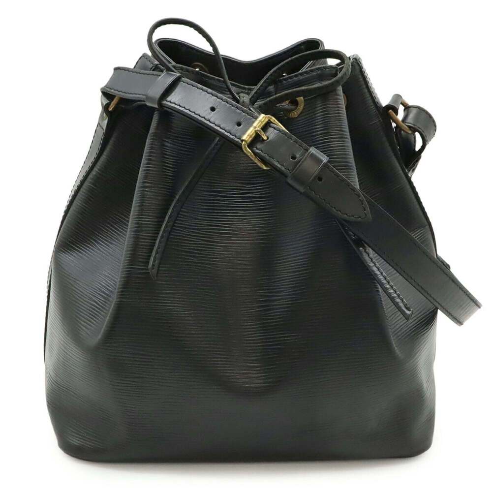 LOUIS VUITTON Epi Petit Noé Shoulder Bag, Noir Black, M44102 M59012